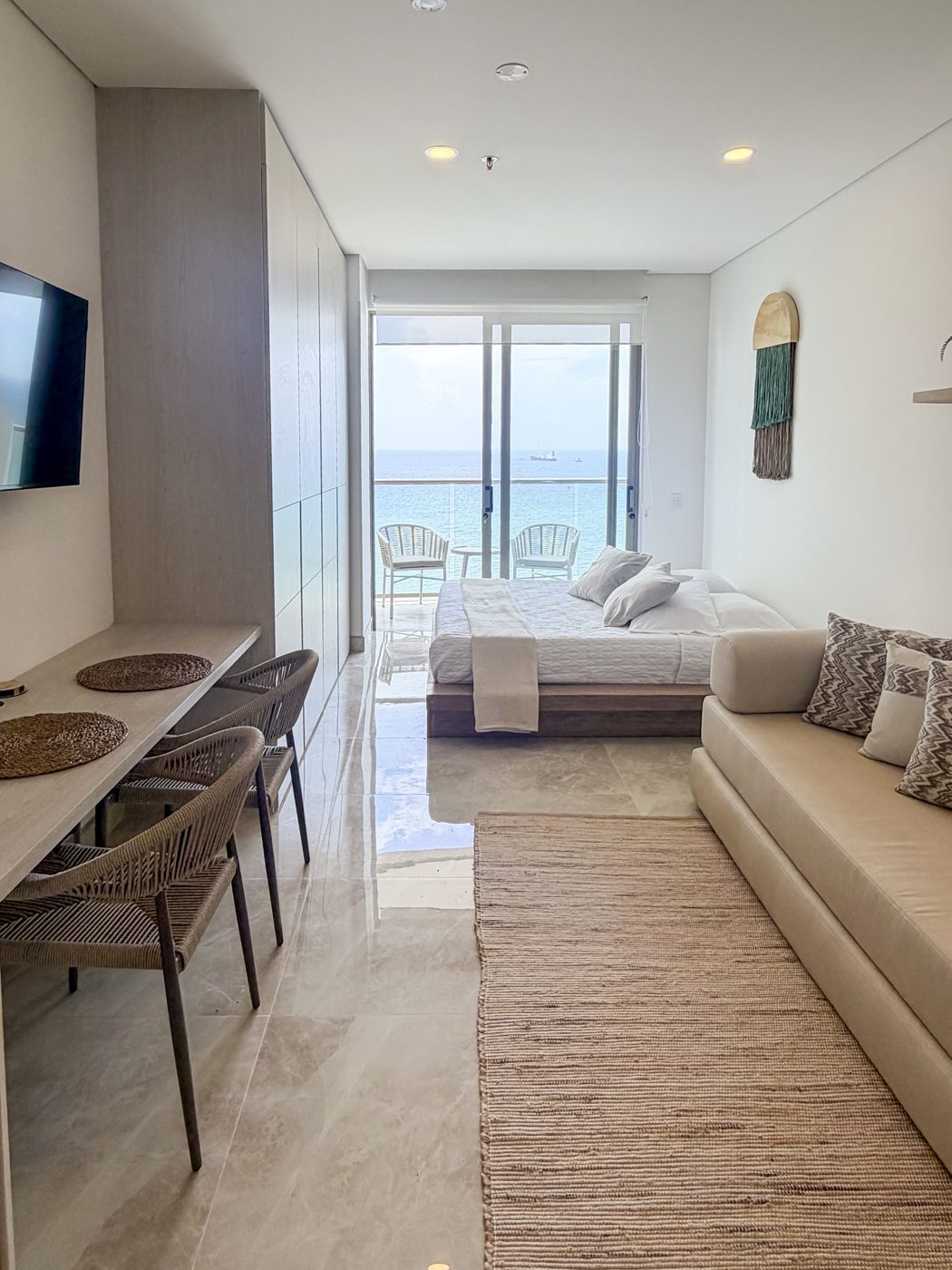 Apartamento completo con vista al mar